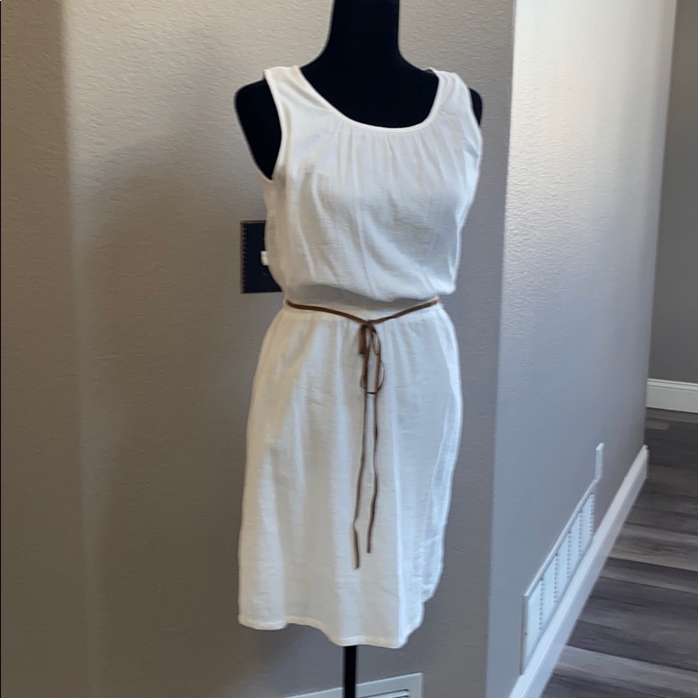 NWT Piko 1988 White Cotton Dress